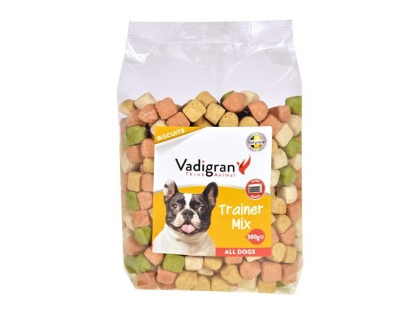 Vadigran Snack dog Biscuits Trainer Mix 500g